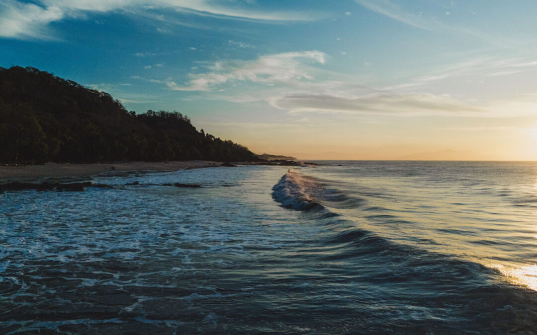 Surfing in Montezuma: